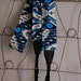 Camera Strap- Amy Butler Lark Glamour Kasbah Midnight Blue Ikat