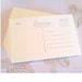 Postcard blanks - set of 50 - 4x6 ivory