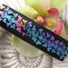 Dichroic Glass Barrette - Hair Barrette - Laugh In Hearts - French Barrette - Fused Dichroic Glass Barrette - 011512b100