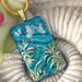 Dichroic Glass Pendant - Butterfly - Fused Dichroic Glass Jewelry - Dichroic Glass Necklace - Floral Garden - 051812p104