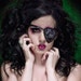 Skully Heart Pirate Eye Patch - Limited Edition