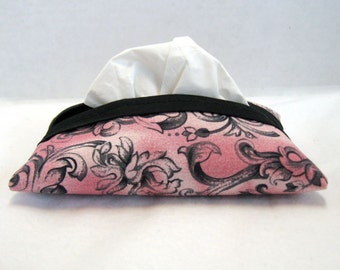 Victorian Tissue Cozy Pocket Size Romantic Tissue Holder
