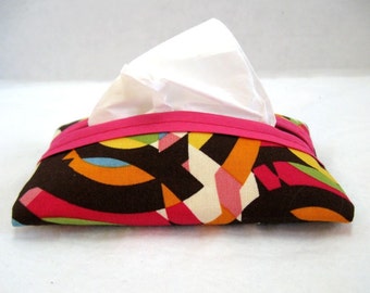 Tissue Holder Circles Crazy Pocket Travel Size