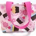 Cupcake Purse Tote Mini Pink