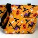 Dachshund Halloween Purse Tote Medium Wiener Dog on Broomstick MADE TO ORDER