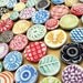 Colorful Collection of Pottery Magnets