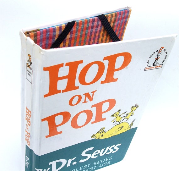 Handmade Ereader Cover: Dr. Seuss Book Hop on Pop by retrograndma