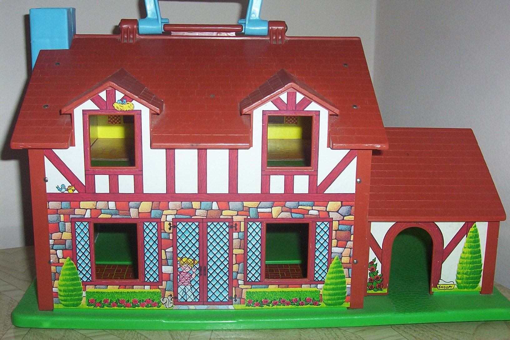 vintage fisher price play family house