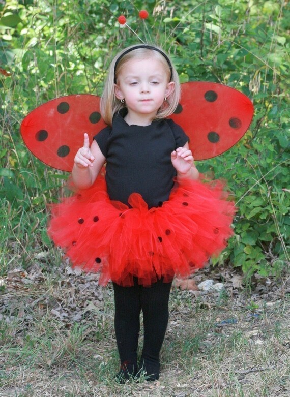 Ladybug Red Black FULL Custom Boutique Tutu Baby Toddler