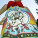 He Man MOTU Dress Upcycled Corset Tie Sundress M L XL Plus Rainbow