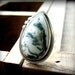 Verdant - Sterling Silver Moss Agate Ring - LAST CHANCE