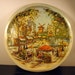 RESERVED FOR JAES -vintage daher metal tray - paris street scene