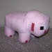 Minecraft Pig Plush