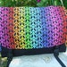 Peace Sign Messenger Bag, Diaper Bag, Project Bag We Want Peace Lynx Deluxe