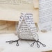 Paper Bird Jane Austen & Mr Darcy Pride and Prejudice Paper Bird Recycled Books Home Decor