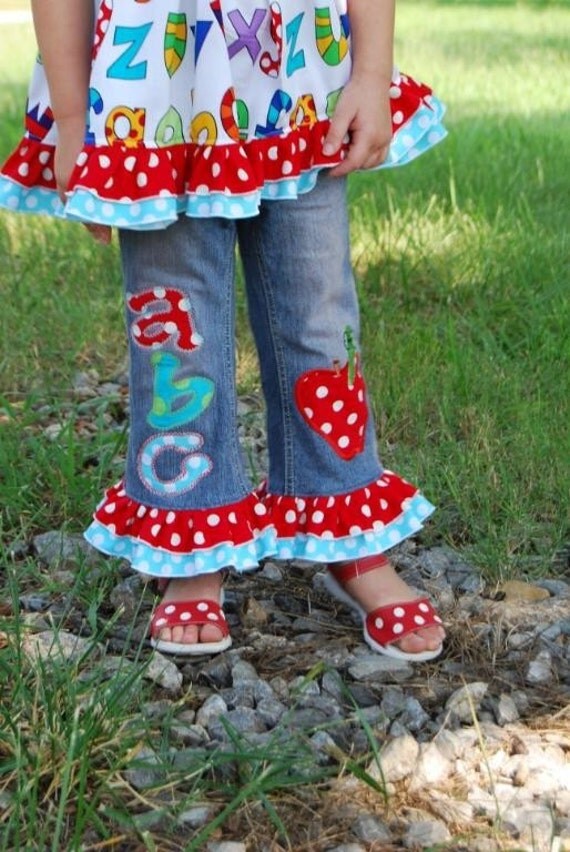 BTS Custom Boutique set Back To School ABC