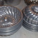 vintage metal Jello / cooking molds set of 12