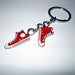 Red Converse Running Shoe Key Chain