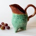 Tripod Creamer // Ceramic Pitcher