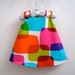 Reserved for Snoordaa Rainbow Windowpanes Dress Size 3T