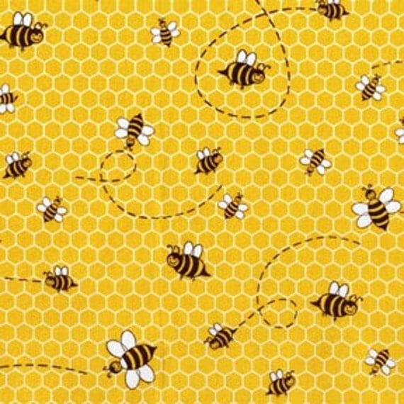 Michael Miller Honey Bee Fabric By The Yard