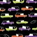 Caleb Gray, Eerie Alley, Hearse Bright Fabric - By the Yard