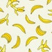 Erin Michael, 5 Funky Monkeys, Bananas Cream Fabric - By the Yard