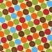 Caleb Gray Groove Dot Earth Fabric- By the Yard