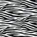 Robert Kaufman Metro Living, Zebra Stripe Fabric in Black - By the Yard