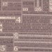 Sweetwater Hometown, Town Square Mist Fabric - By the Yard