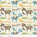 Riley Blake Designs, Mod Tod, Main in Cream Fabric - By the Yard