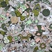 Kawaii Anime Space Surfer Camouflage Fabric - By the Yard