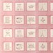 Bunny Hill Designs, Ooh La La, Pink Paris Panel Label Fabric - By the Panel