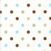 Robert Kaufman Cozy Cotton Polka Dots Chocolate FLANNEL Fabric - Reserved for Karen