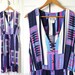 Vintage 80s Geo Tribal Print Dress Plus Size 16