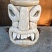 Handmade stoneware vampire tiki mug