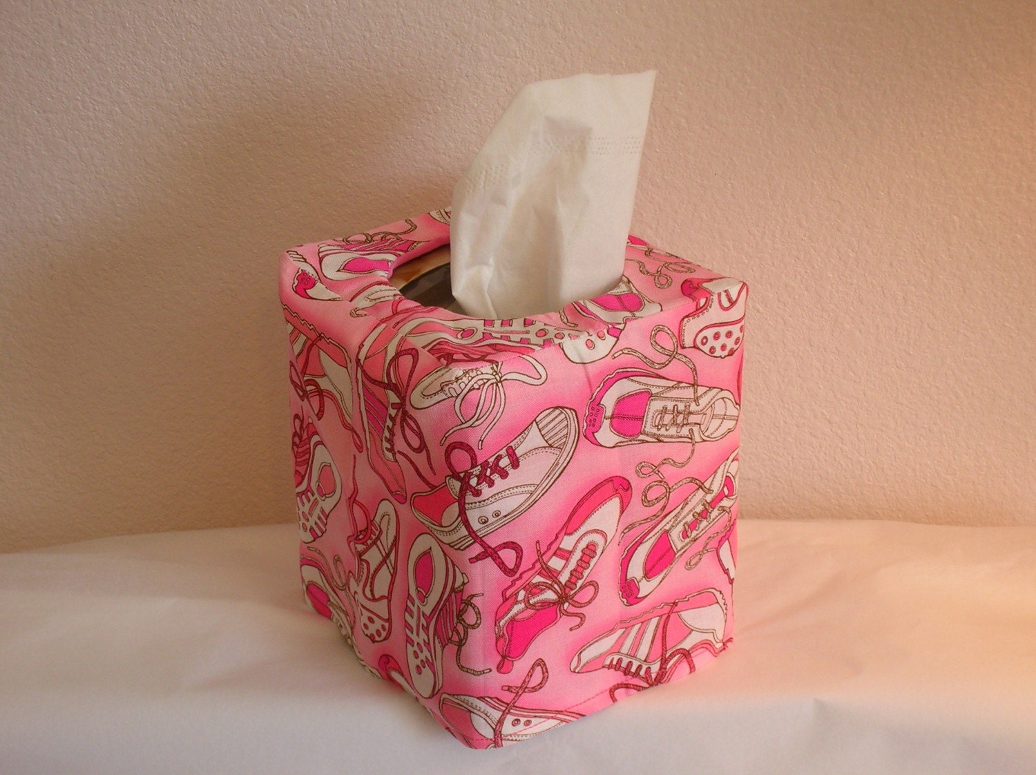 Tissue Box Cover Breast Cancer Shoes