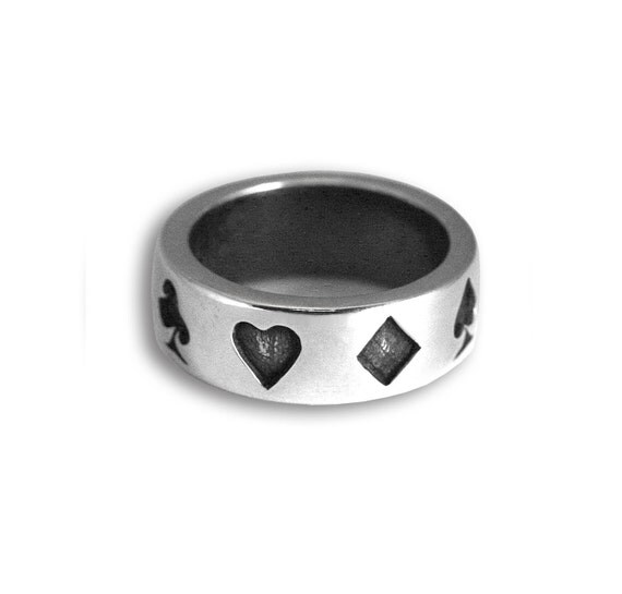 ... Sterling Silver - Men ring - Women ring - Gift for dad - Las Vegas