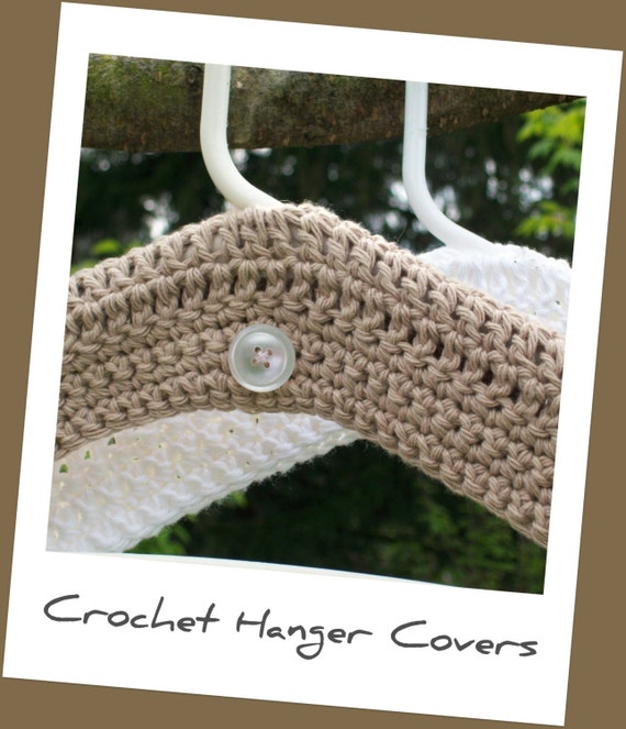 PDF Pattern for Crochet Cotton Hanger Covers