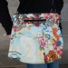 iPad Purse Kindle Handbag iPad Shoulder Bag - Fast Shipping - Purse Padded Electronics Pocket LARGE HOBO BAG Fuji-San Fabric