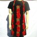 Mens Chef Apron, Red Chili Peppers, Full Adjustable Apron with Pocket