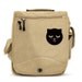DISCOUNTED Sleepy Watson the Cat Carry All Bag Khaki