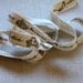 Kokka Trefle French Shoe, Carriage, Crown Japanese sewing tape - black, natural