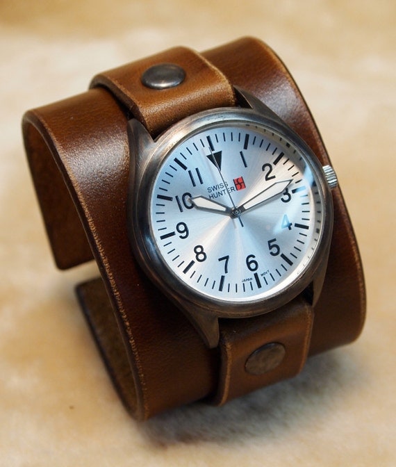 Nathan Drake Uncharted Leather cuff Watch