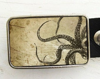 OctopusTentacles Belt Buckle