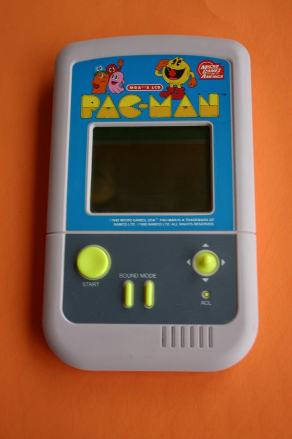 VINTAGE Hand Held PAC MAN Game By Micro Game Of America With