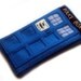 Blue Police Box Pouch - Zippered Sci Fi Doctor British Case