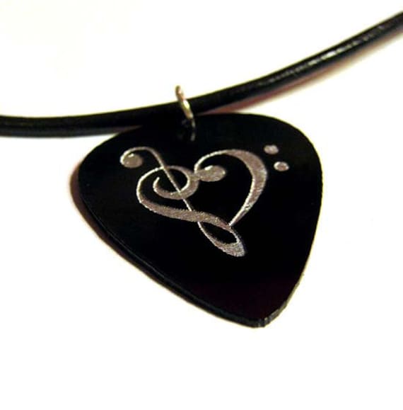 music heartbeat necklace