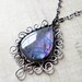 Asteria - A Magical Purple Labradorite Pendant
