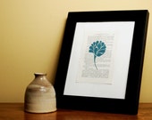 Items similar to Lotus Book Print on Etsy